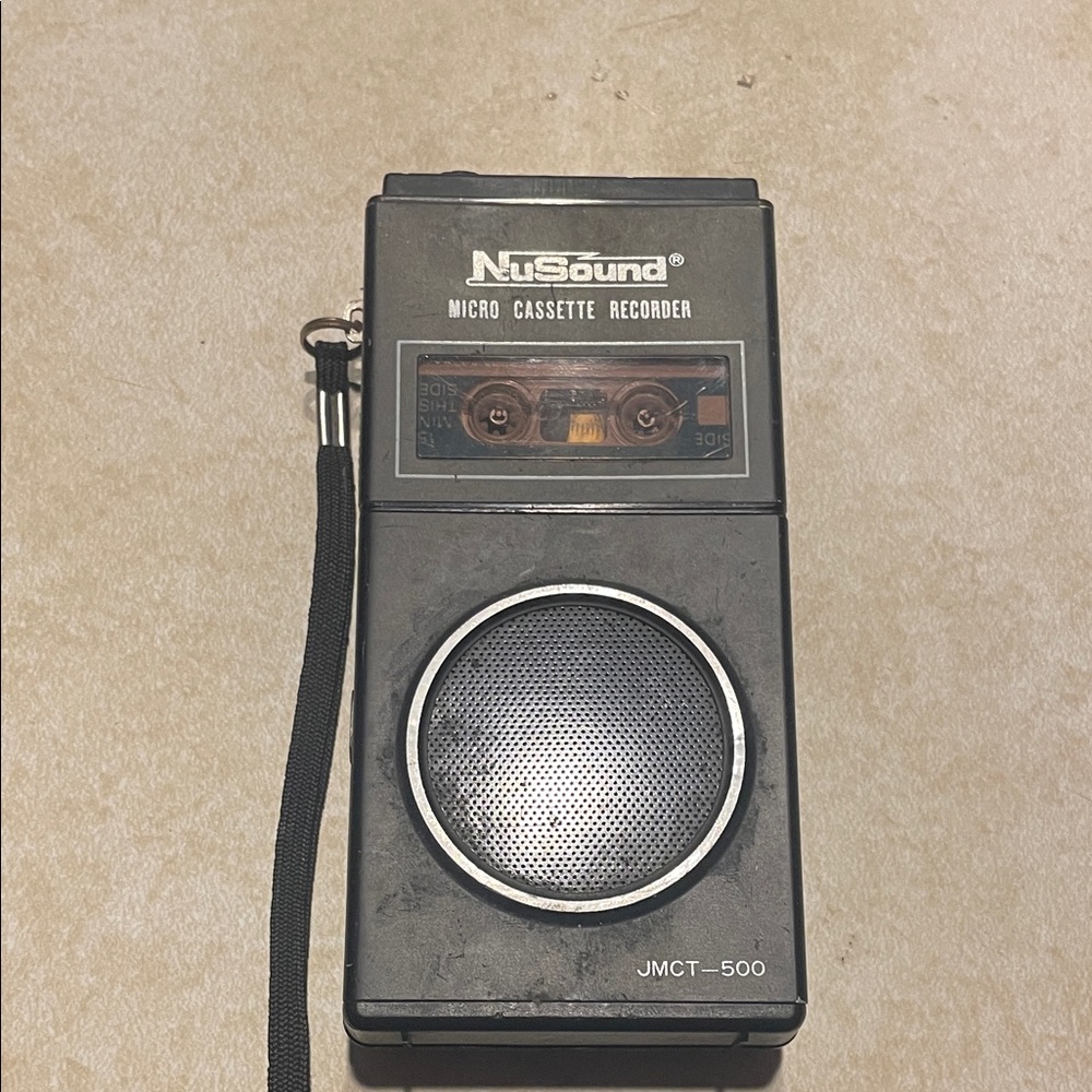 Vintage Micro Cassette Recorder. Does not work